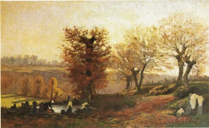 Luogo di lavaggio in Bretagna